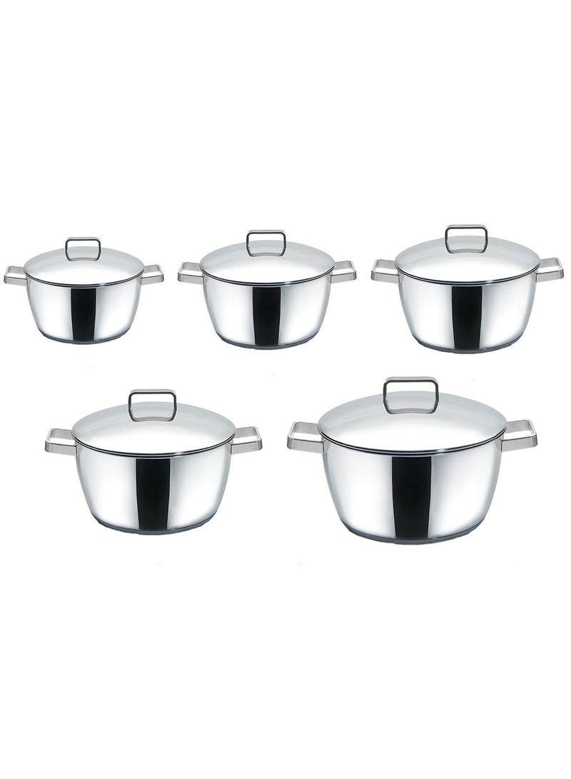 زهران طقم حلل زهران ستانلس ستيل اوبتيما - مقاس 16،18،22،24،28 - Image 1